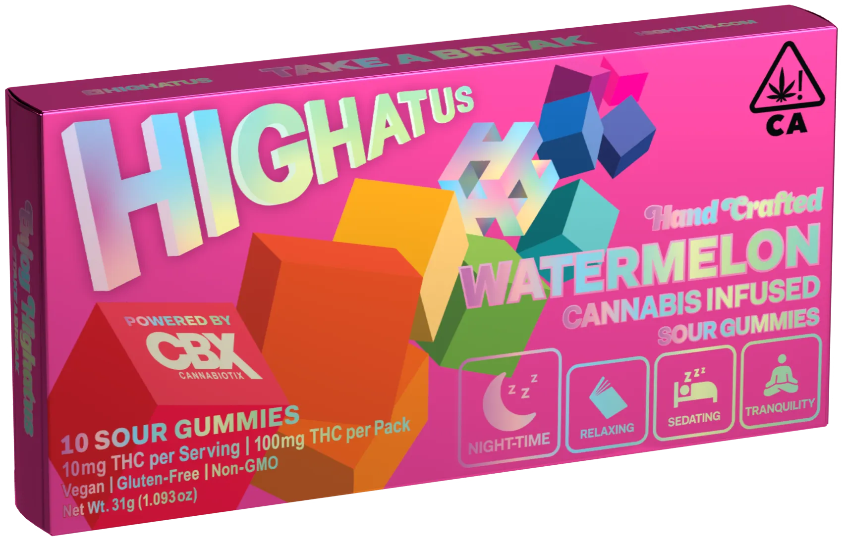 Highatus Watermelon Sour Gummies